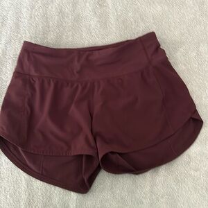 Lululemon Speed Up High-Rise Lined 4.0” Shorts